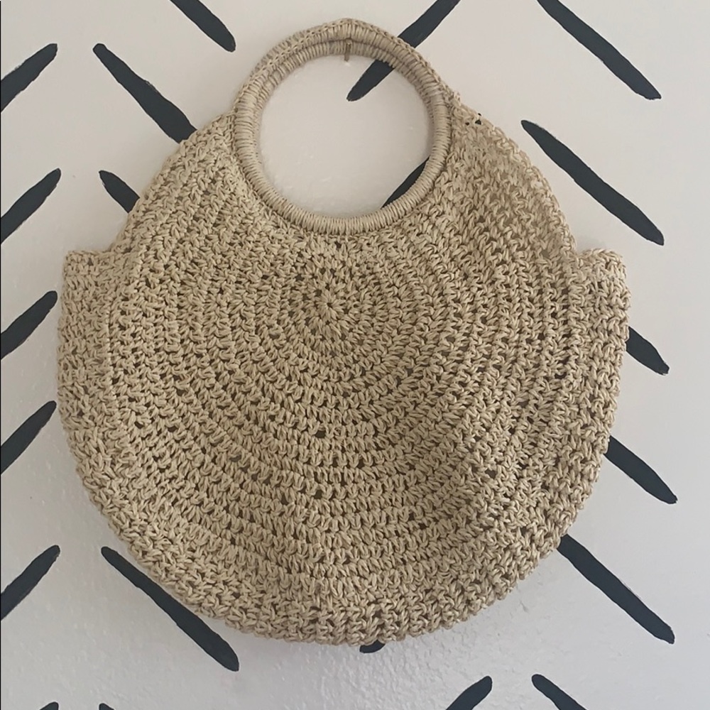 Wicker handbag